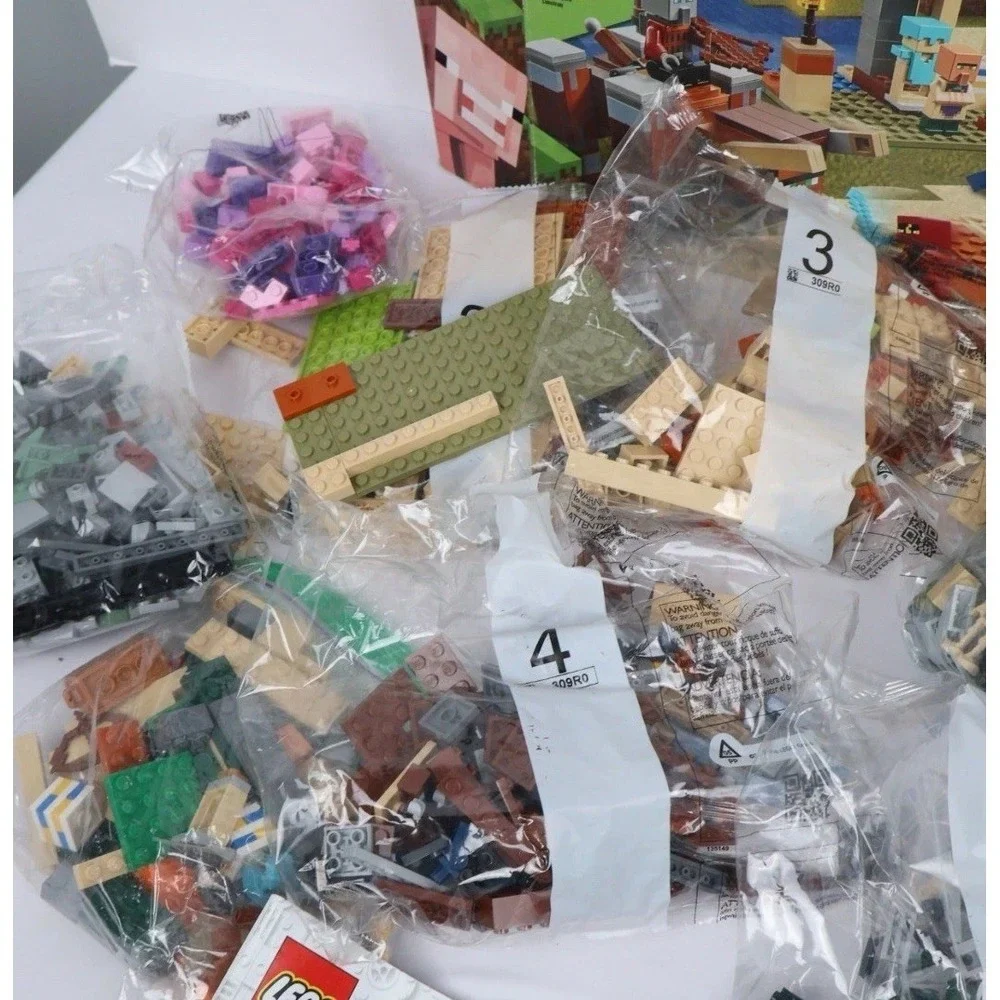 Minecraft & Star Wars Legos Boba Fett's Starship AAT Tank Mixed Lot (READ)